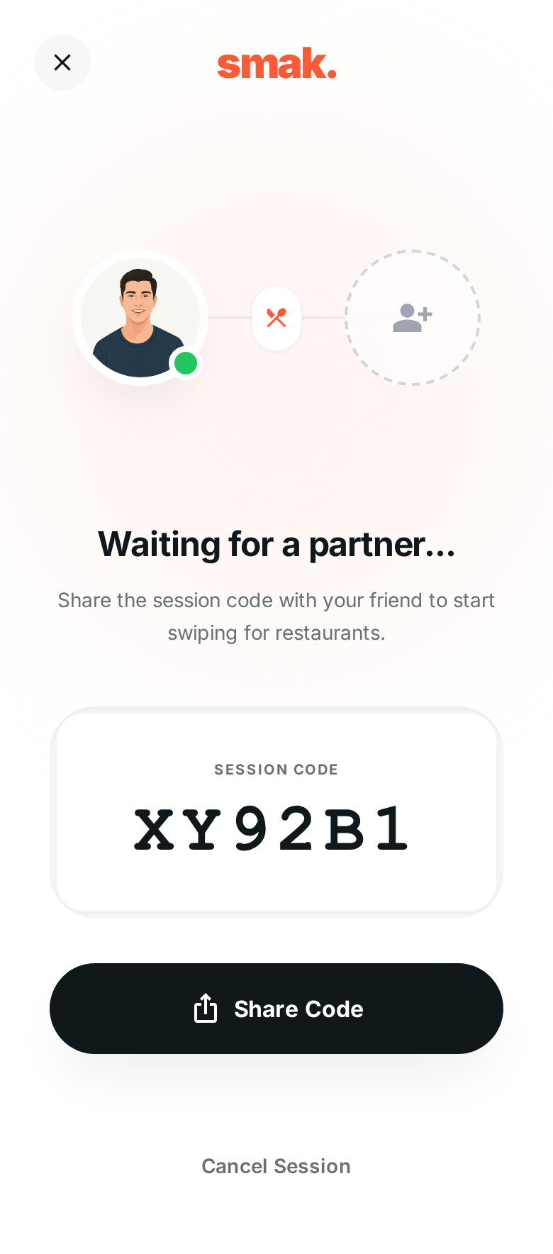 Waiting Room Screen - Light Mode