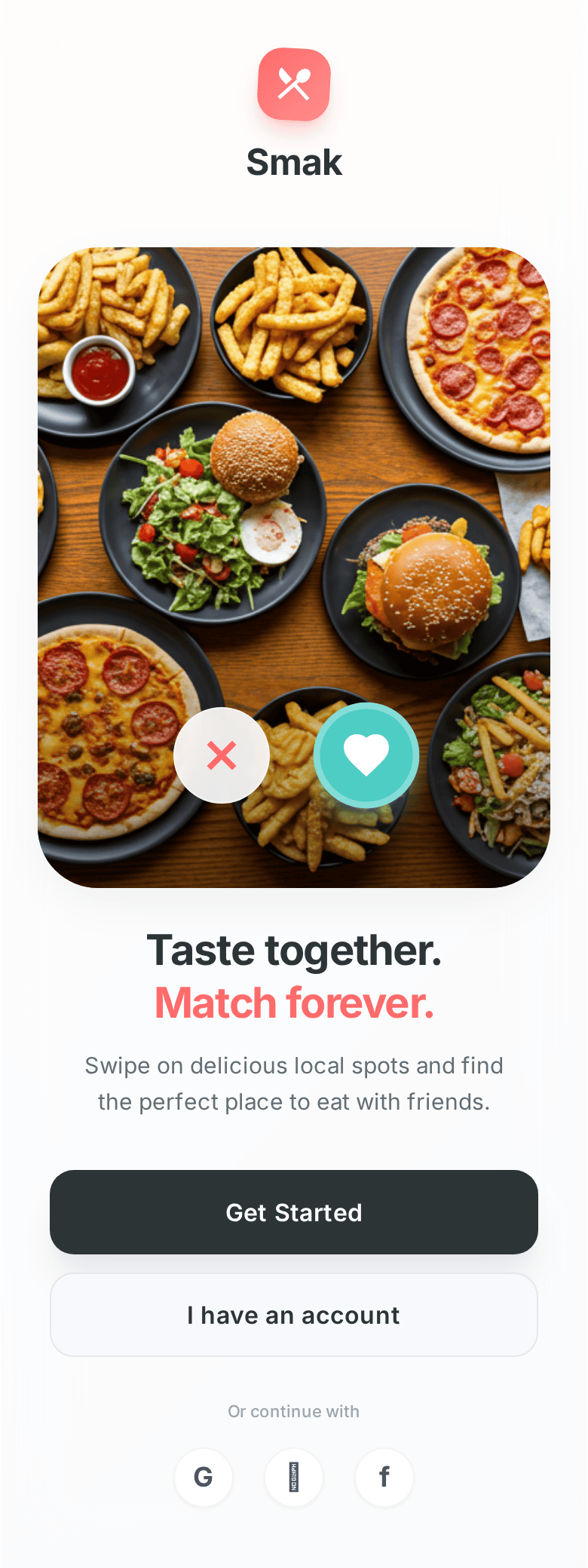 Welcome Screen - Light Mode